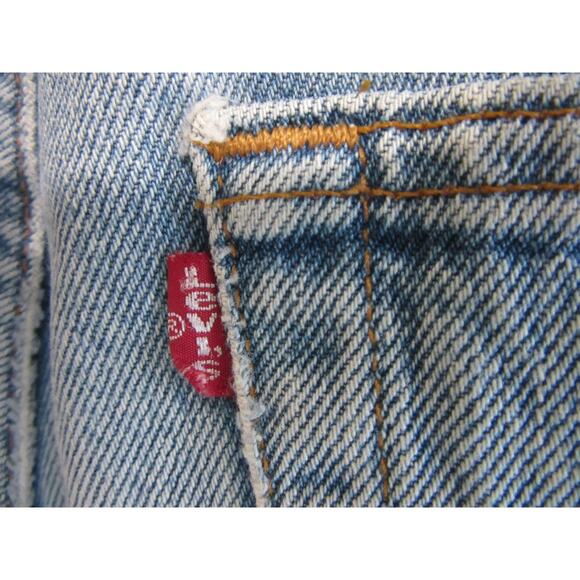 LEVI'S 501xx Blue Denim Cotton 31x28 Button Closure Men's Jeans - Picture 3 of 5